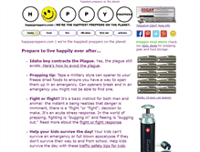 Tablet Screenshot of happypreppers.com